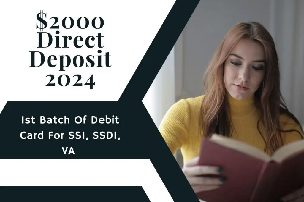 $2000 Direct Deposit 2024