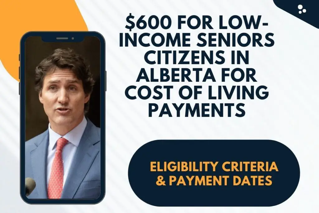$600 For Low-Income Seniors Citizens 