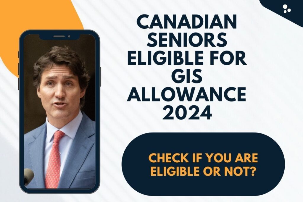 Seniors Eligible for GIS Allowance