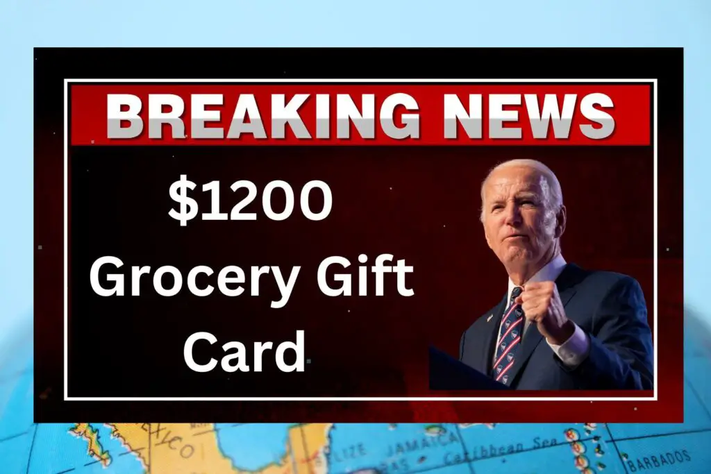 $1200 Grocery Gift Card 